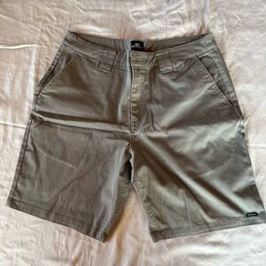 O'Neill Men's Tan Flat Front Shorts